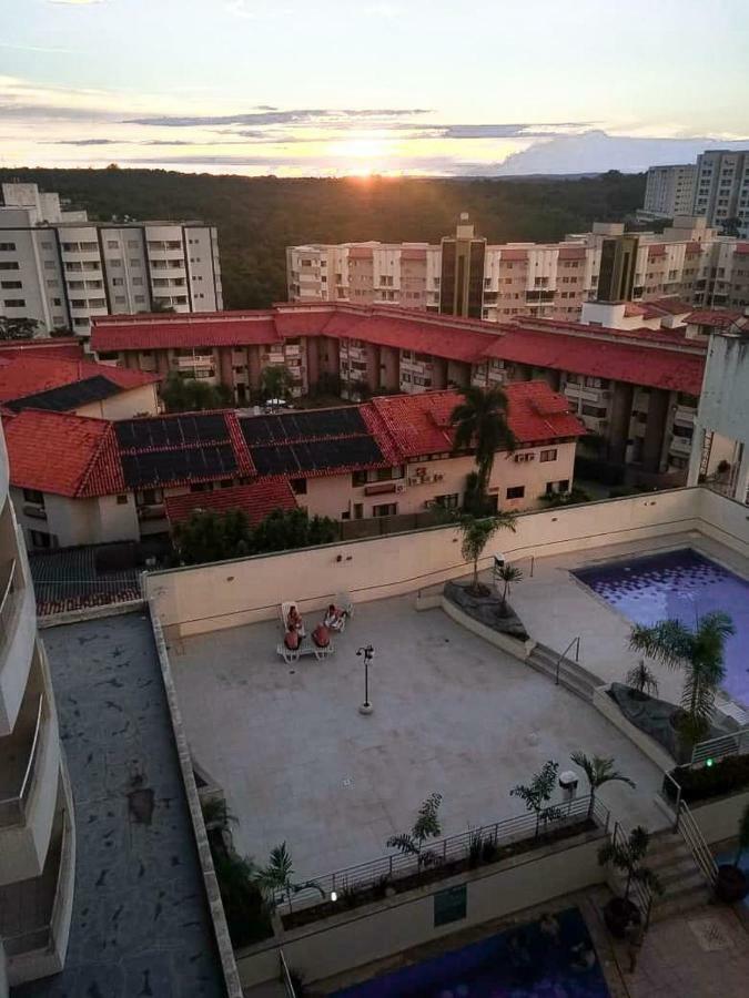 Serra Park Flat Service - Rio Quente Esplanada Apartamento Inteiro Roupas De Cama A Parte Exterior photo