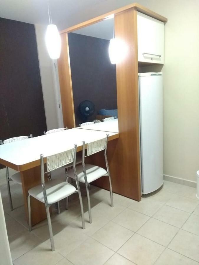 Serra Park Flat Service - Rio Quente Esplanada Apartamento Inteiro Roupas De Cama A Parte Exterior photo