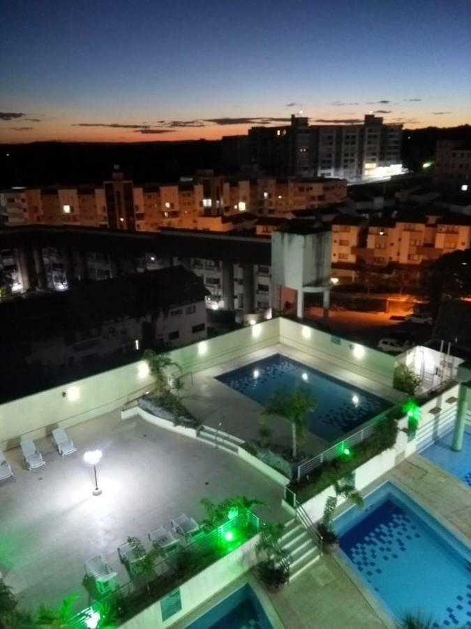 Serra Park Flat Service - Rio Quente Esplanada Apartamento Inteiro Roupas De Cama A Parte Exterior photo